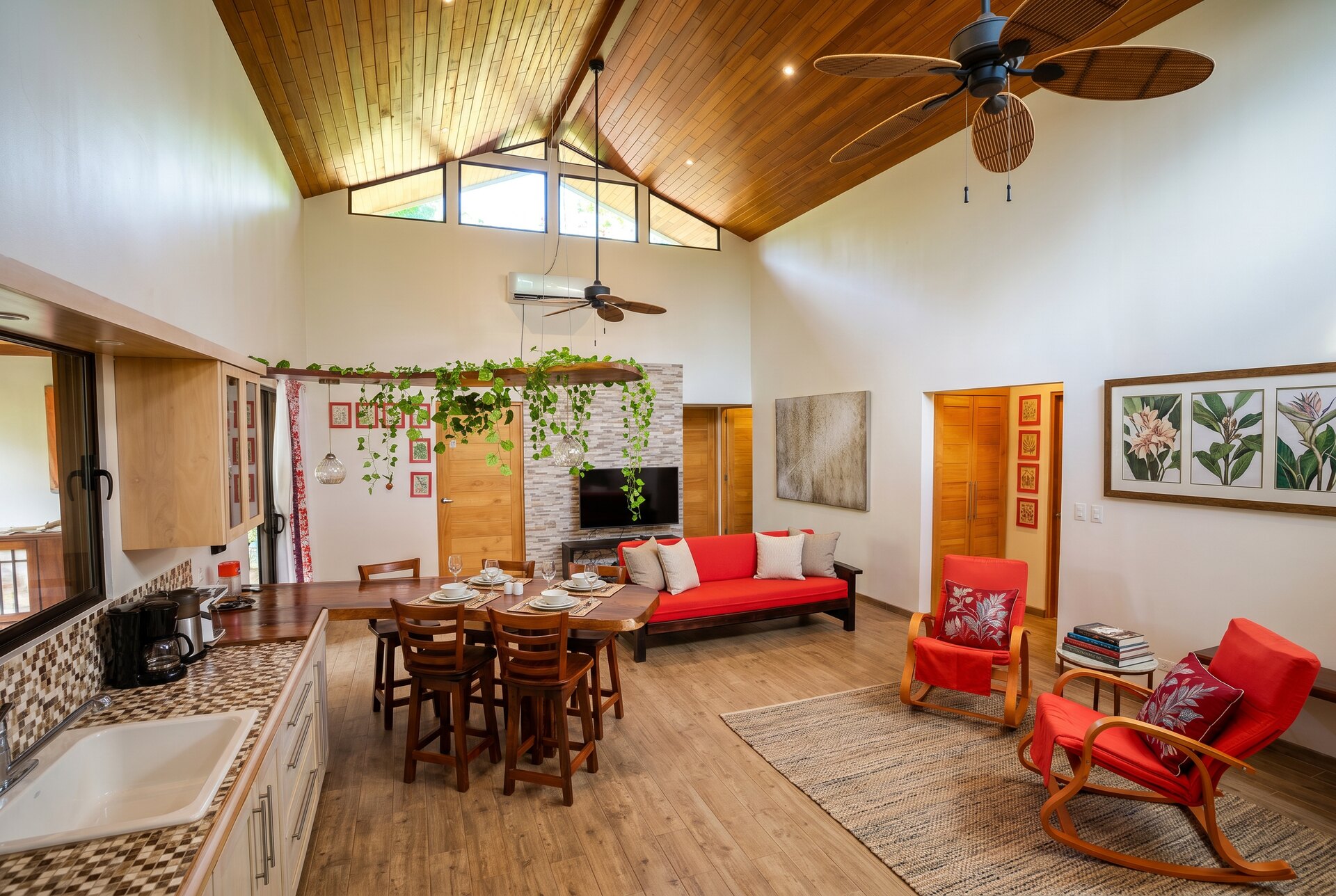 Bright open living area