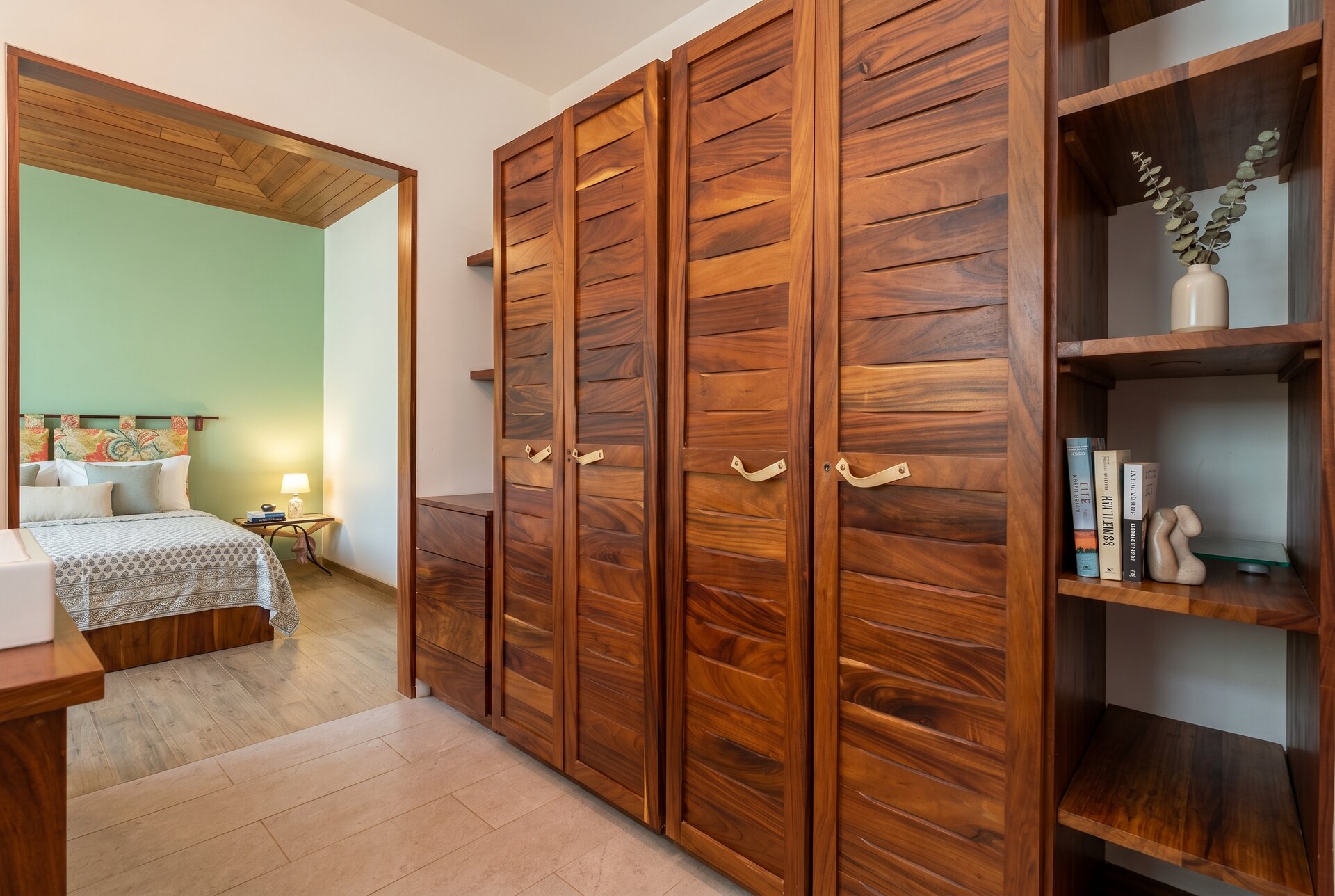 Teak wardrobes